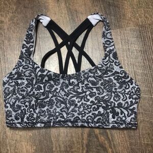 Lululemon Free To Be Tranquil Bra Mini Cinder Lace